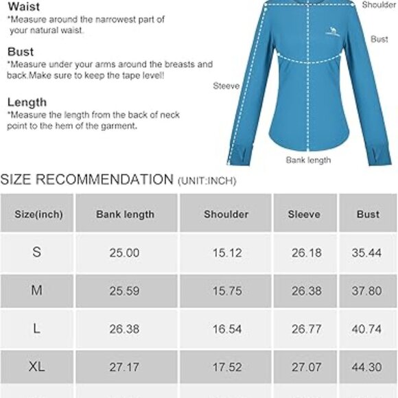 CAMEL CROWN Rash Guard for Women UPF 50+ UV Sun Protection Swim Tops Size XL - Picture 6 of 16